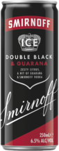 Smirnoff Ice Double Black & Guarana Can 4X250ML
