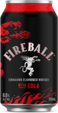 Fireball & Cola 6.6% Can 4X355ML