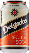 Delgados Grapefruit & Jalapeno Tequila Soda Can 4X330ML