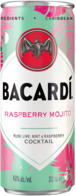 Bacardi Raspberry Mojito Can 4X250ML