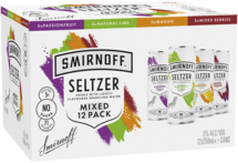 Smirnoff Seltzer Mixed Can 3X12X250ML