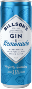Billsons Gin & Lemonade Can 4X355ML