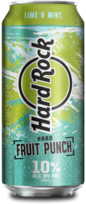 Hard Rock Fruit Punch Lime & Mint 4X500ML