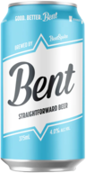 Bentspoke Bent Straight Forward Ale 4% Can 24X375ML