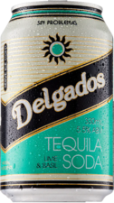 Delgados Lime & Basil Tequila Soda Can 1X330ML