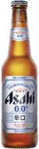 Asahi Super Dry 0.0% Bottle 24X330ML