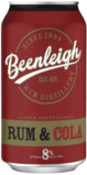Beenleigh Op Rum & Cola 8% Can 4X375ML