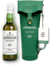 Laphroaig 10YO Scotch Whiskey Welly Boot 700ML