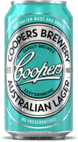 Coopers Australian Lager Can 24X375ML