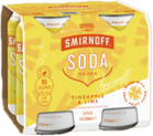 Smirnoff Soda & Pineapple & Lime 3.5% Can 4X330ML