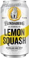 Bundaberg Lemon Squash Can 4X375ML