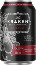 The Kraken Spiced Rum & Cola Can 4X330ML