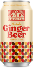 Capital Brewing Ginger Beer Can 4X330ML