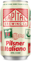 Capital Pilsner Italiano Can 16X375ML