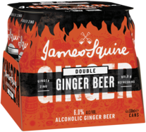 James Squire Double Ginger Beer 6% Can 4X330ML