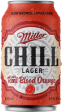 Miller Chill Blood Orange Can 24X330ML