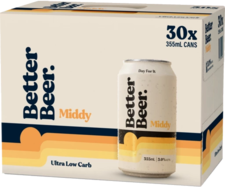 Better Beer Middy Lager Can 30X355ML