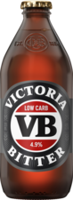 Victoria Bitter Low Carb Bottle 24X375ML