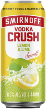 Smirnoff Crush Lemon & Lime 6% Can 4X440ML