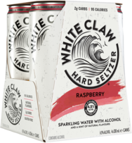 White Claw Seltzer Raspberry Can 4X330ML