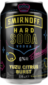 Smirnoff Hard Soda & Yuzu 6% Can 10X330ML