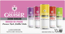 Vodka Cruiser Sugar Free Mixed Can 10X275ML