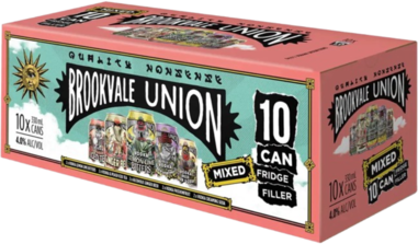 Brookvale Union Mixed 10 Pack Cans 10X330ML
