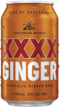 XXXX Ginger Beer Can 1X330ML