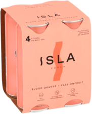 Isla Vodka Blood Orange And Passionfruit Can 4X330ML