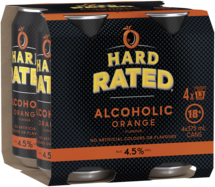 Hard Rated Orange 4.5% Can 4X375ML