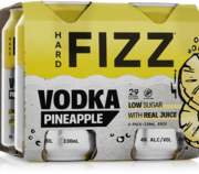 Hard Fizz Vodka Pineapple Can 4X330ML