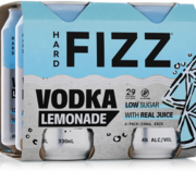 Hard Fizz Vodka Lemonade Can 4X330ML
