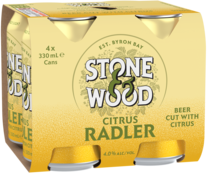 Stone & Wood Citrus Radler Can 4X330ML