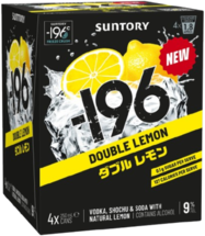 Suntory -196 Lemon Can 9% 4X250ML