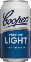 Coopers Premium Light Can 24X375ML