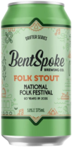 Bentspoke Folk Stout Can 16X375ML