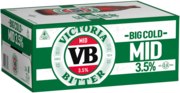 Victoria Bitter 3.5% Bottle 24X375ML
