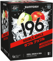 Suntory -196 Double Apple 9% Can 4X250ML