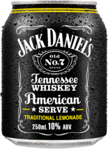 Jack Daniels American Serve & Lemonade Can 4X250ML