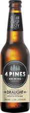 4 Pines Draught Bottle 24X330ML