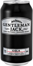 Jack Daniels Gentleman Jack & Cola Can 4X375ML