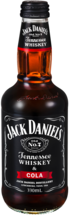 Jack Daniels Tennessee Whiskey & Cola Bottle 6X330ML
