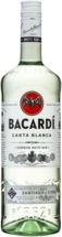 Bacardi Carta Blanca White Rum 1LT