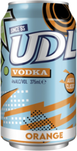 UDL Vodka Orange Can 6X375ML