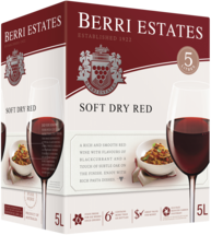 Berri Soft Dry Red Cask 5LT