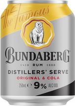Bundaberg Rum 33OP & Cola 9% Can 1X250ML