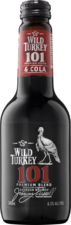 Wild Turkey 101 Bourbon & Cola Bottle 4X330ML