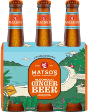 Matsos Ginger Beer 3.5% Bottle 6X330ML