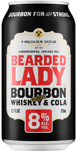 Bearded Lady Bourbon & Cola 8% Can 4X375ML