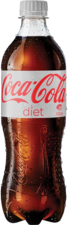 Coca Cola Diet Bottle Single 600ML